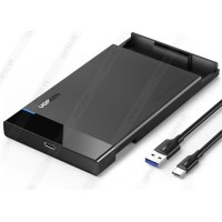 Box đựng ổ cứng 2,5″ SATA SSD/HDD USB-C 3.1 Hỗ trợ 6TB Ugreen 50743